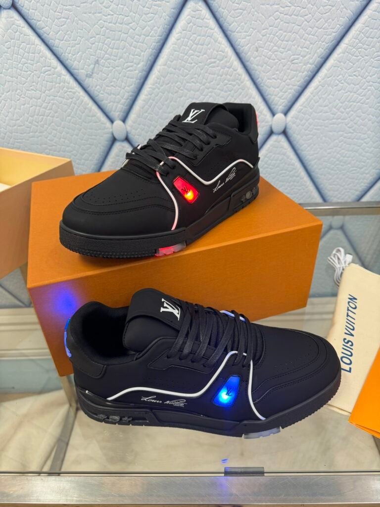 Louis Vuitton Men's High-Top Sneakers detail image 2