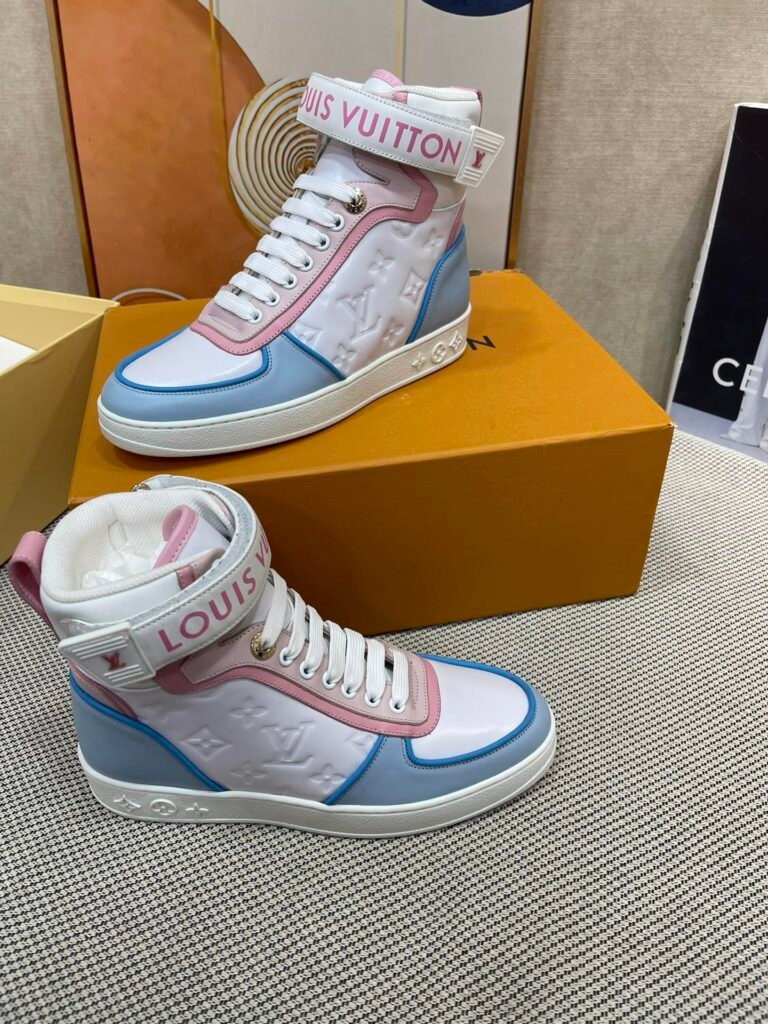 Louis Vuitton Women's High-Top Sneakers detail 2