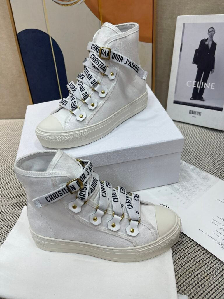 Dior Unisex High-Top Sneakers detail 3
