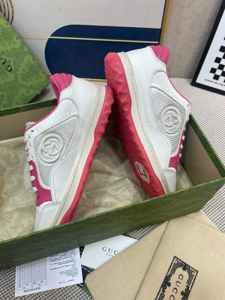 Gucci Unisex Distressed Sneakers detail image 3