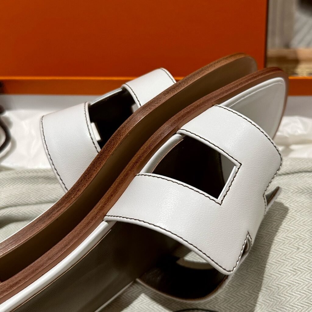 Hermès Unisex Slides detail 3