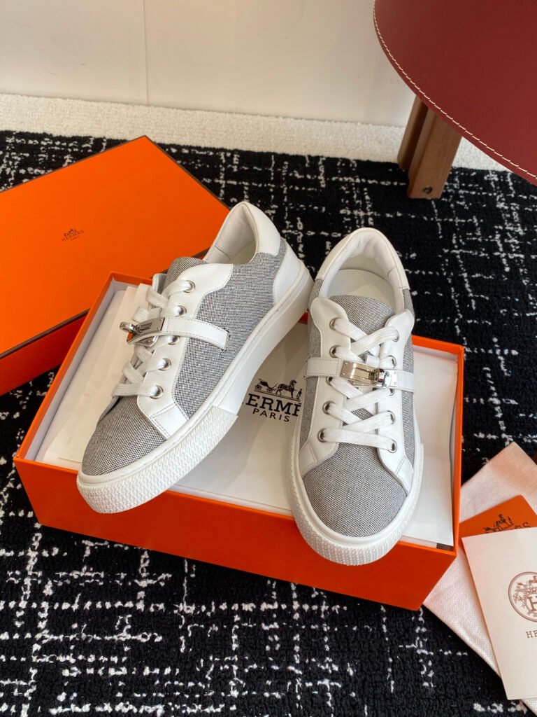 Hermès Unisex Platform Sneakers detail 3