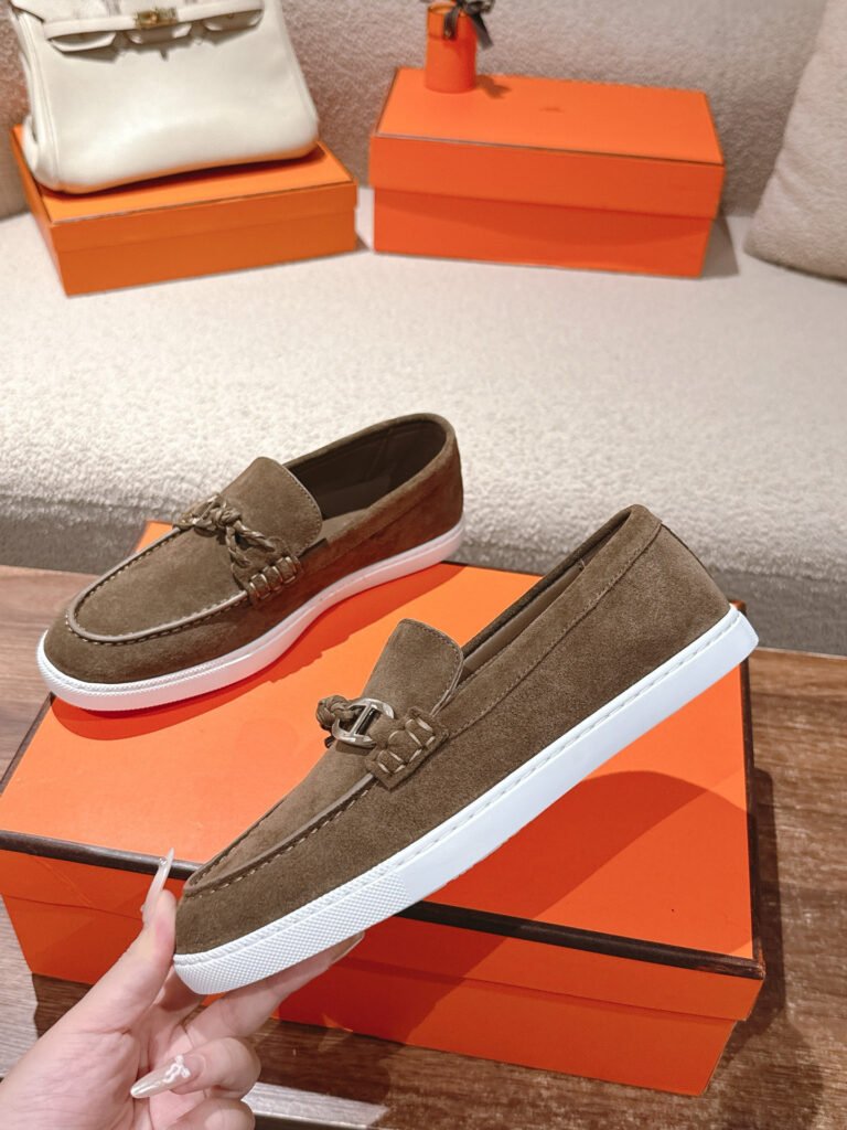 Hermès Unisex Loafers detail 3