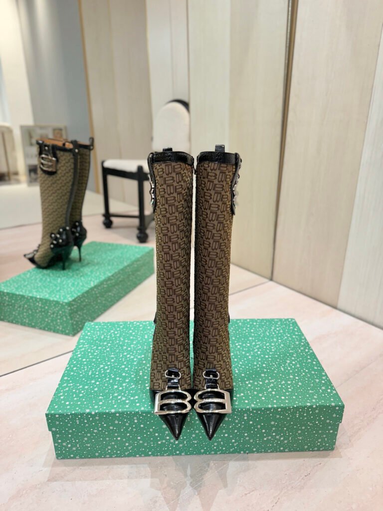 Balenciaga Women's Knee-High Boots detail image 3