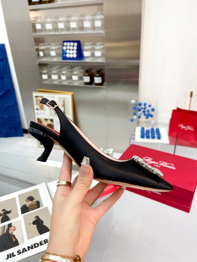 Roger Vivier Women's Crystal-Embellished Sneakers detail image 3