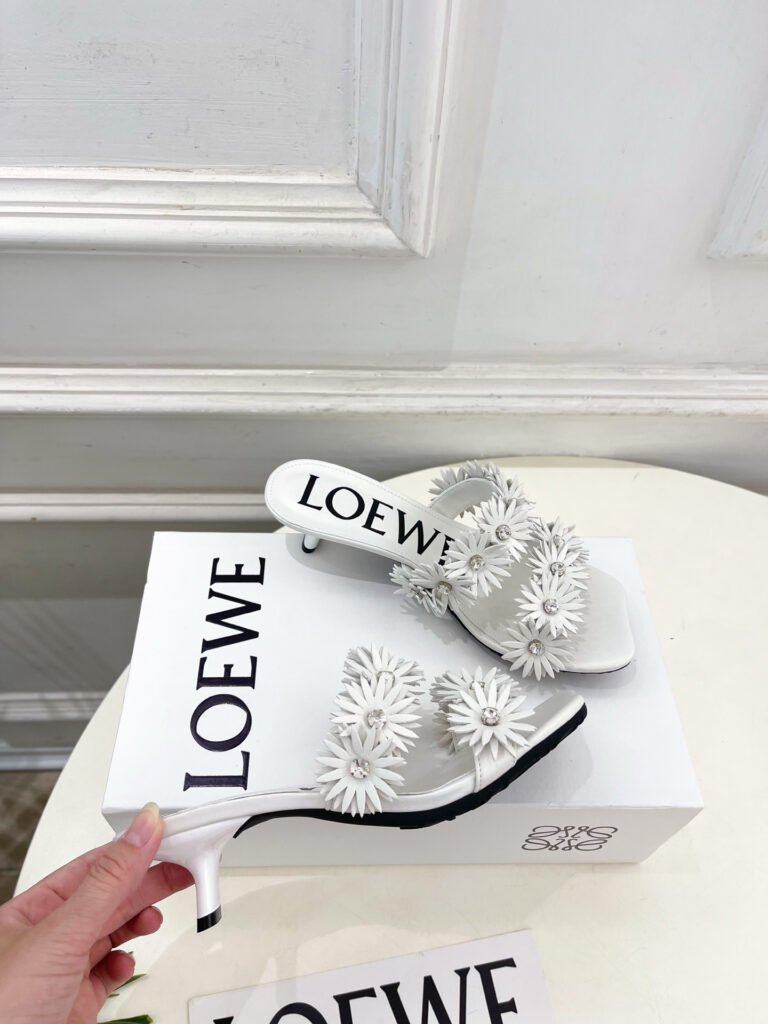 Loewe Unisex Leather-Sole Shoes detail 3
