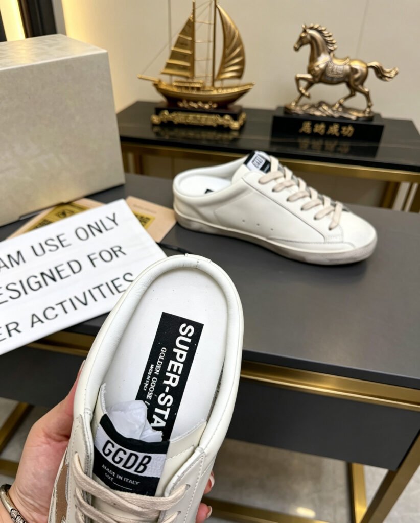 Golden Goose Unisex Distressed Sneakers detail image 3