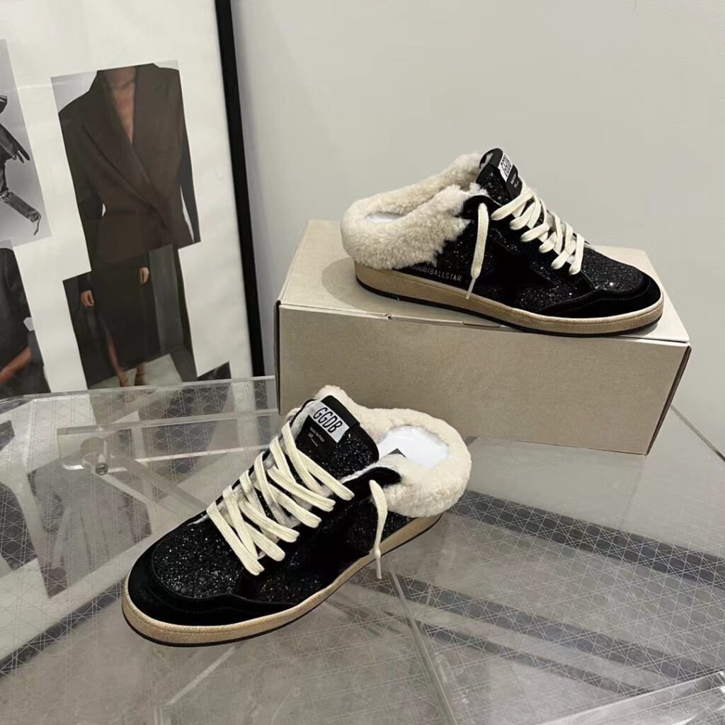 Golden Goose Unisex Distressed Sneakers detail 3