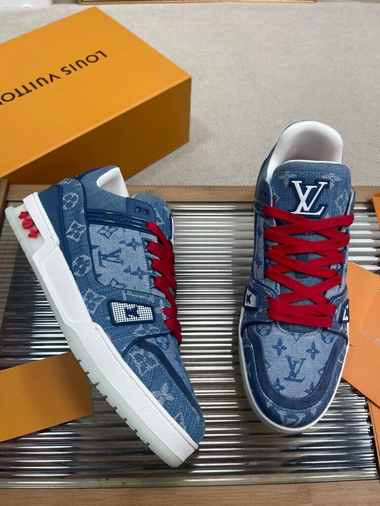 Louis Vuitton Men's Basketball Sneakers detail image 3