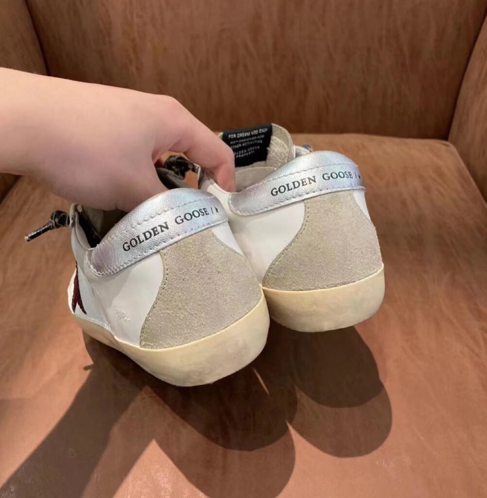 Golden Goose Unisex Distressed Sneakers detail 3