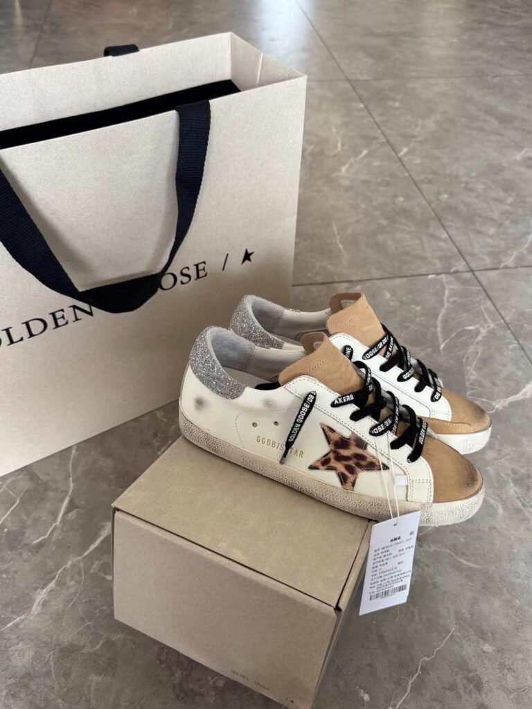 Golden Goose Unisex Distressed Sneakers detail 3