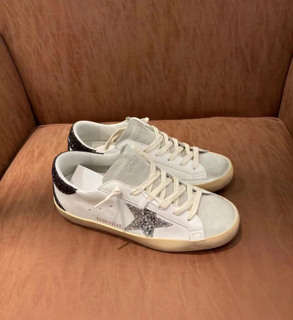 Golden Goose Unisex Distressed Sneakers detail 3