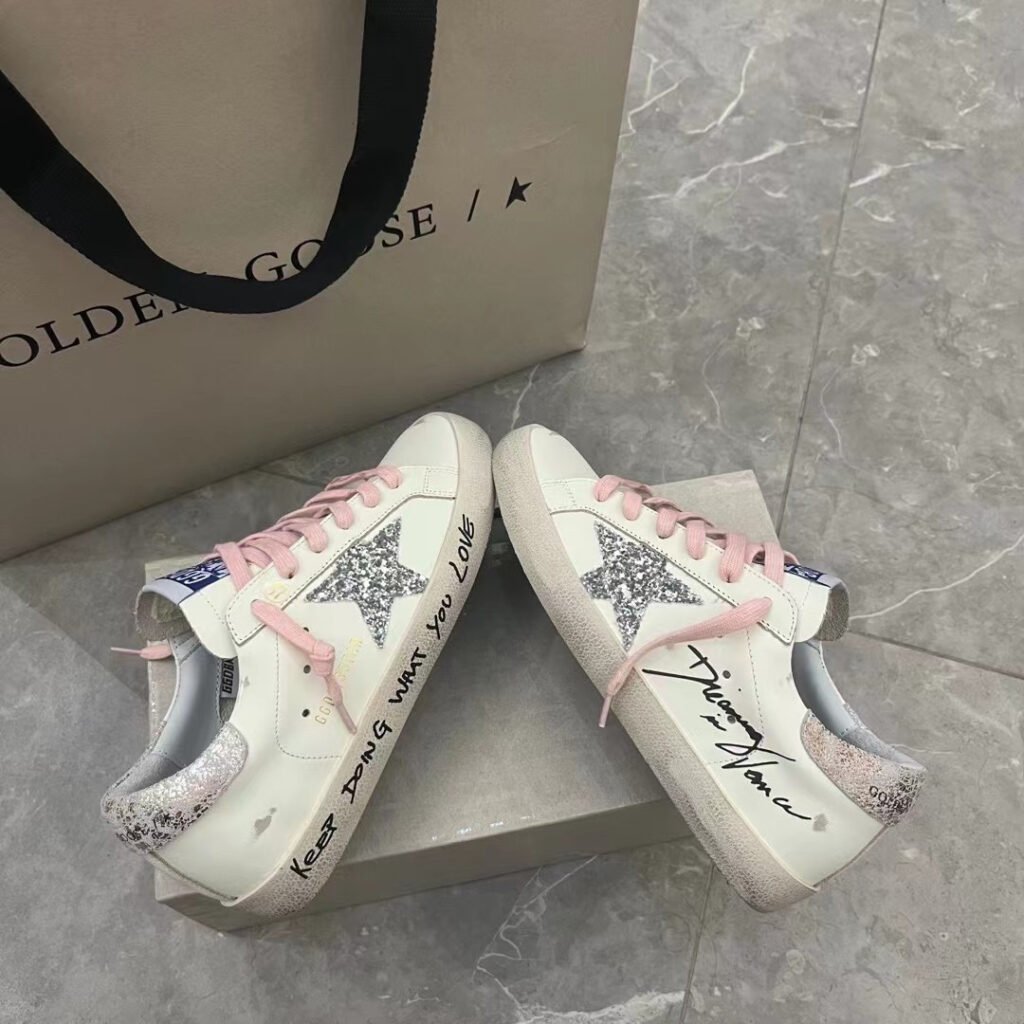 Golden Goose Unisex Distressed Sneakers detail image 3