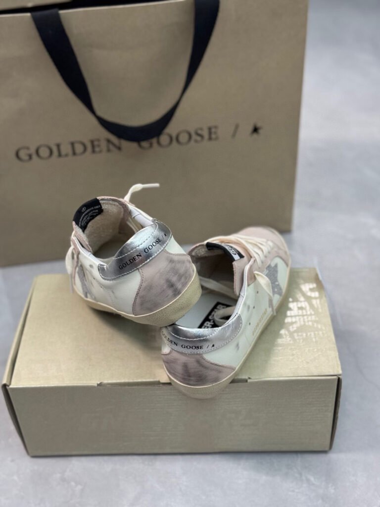 Golden Goose Unisex Distressed Sneakers detail 3