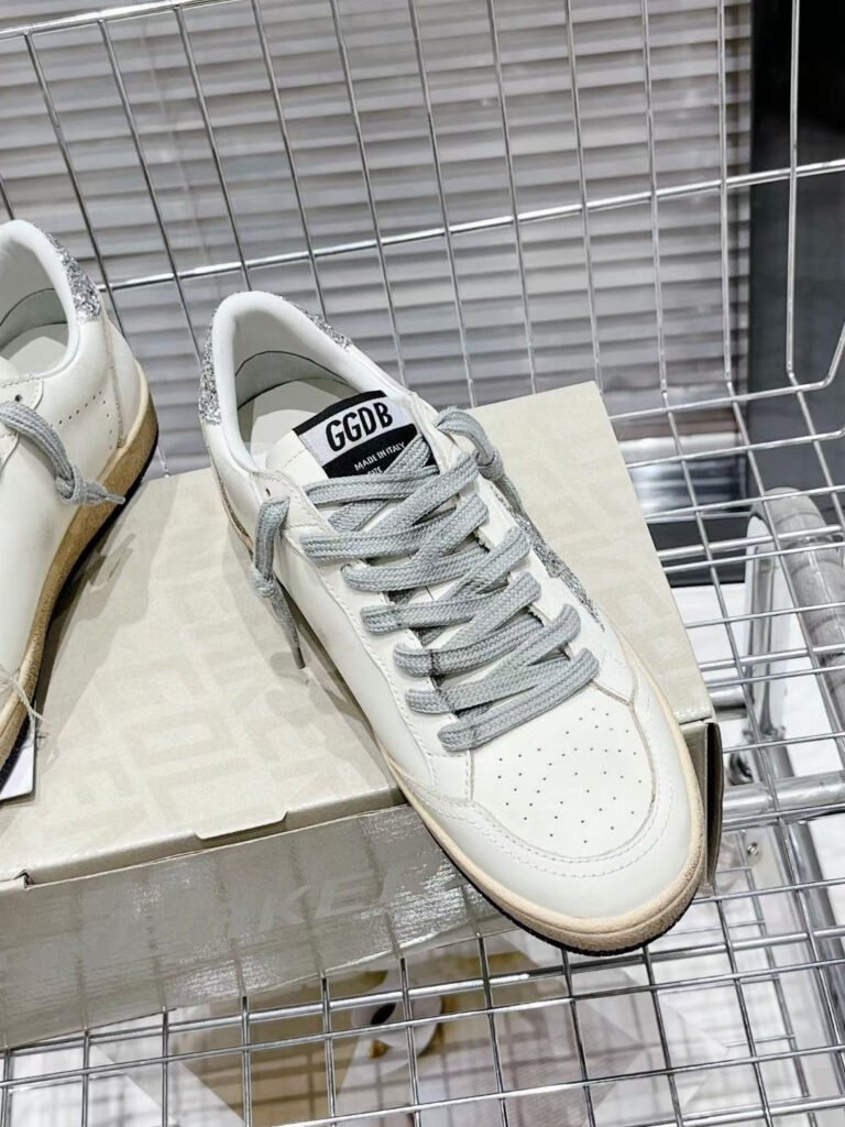 Golden Goose Unisex Distressed Sneakers detail 3