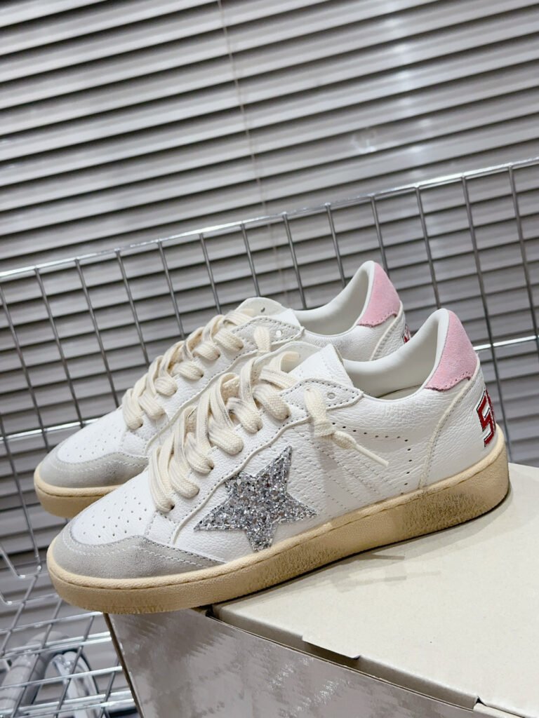 Golden Goose Unisex Distressed Sneakers detail 3