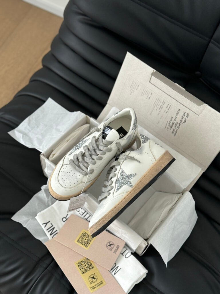 Golden Goose Unisex Distressed Sneakers detail 3