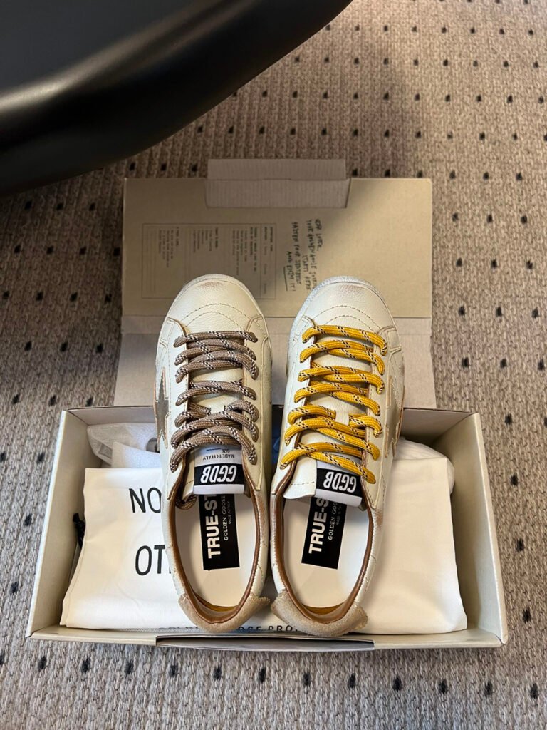 Golden Goose Unisex Distressed Sneakers detail image 3