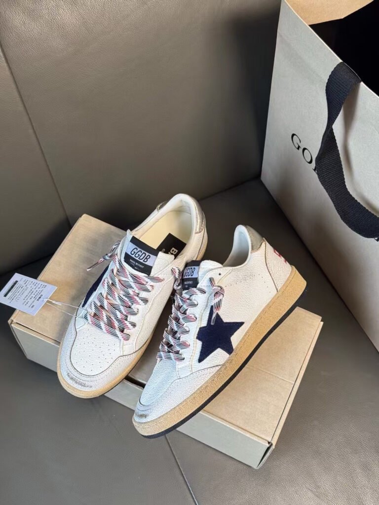 Golden Goose Unisex Distressed Sneakers detail image 3