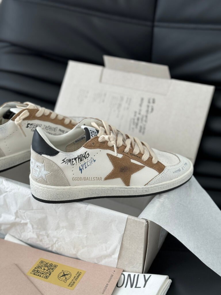 Golden Goose Unisex Distressed Sneakers detail 3