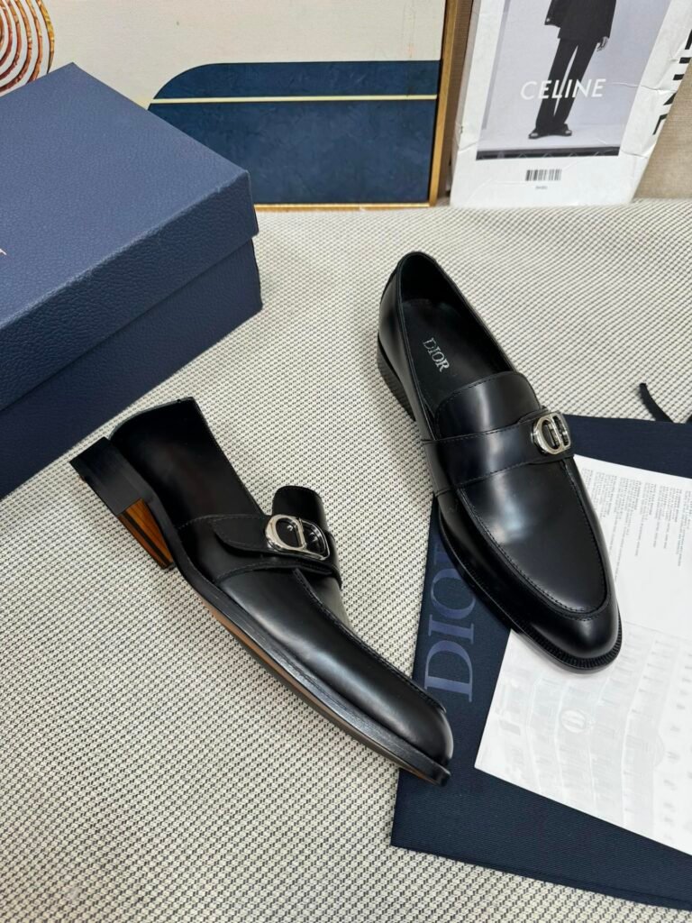 Dior Men's Leather Dress Shoes detail image 3