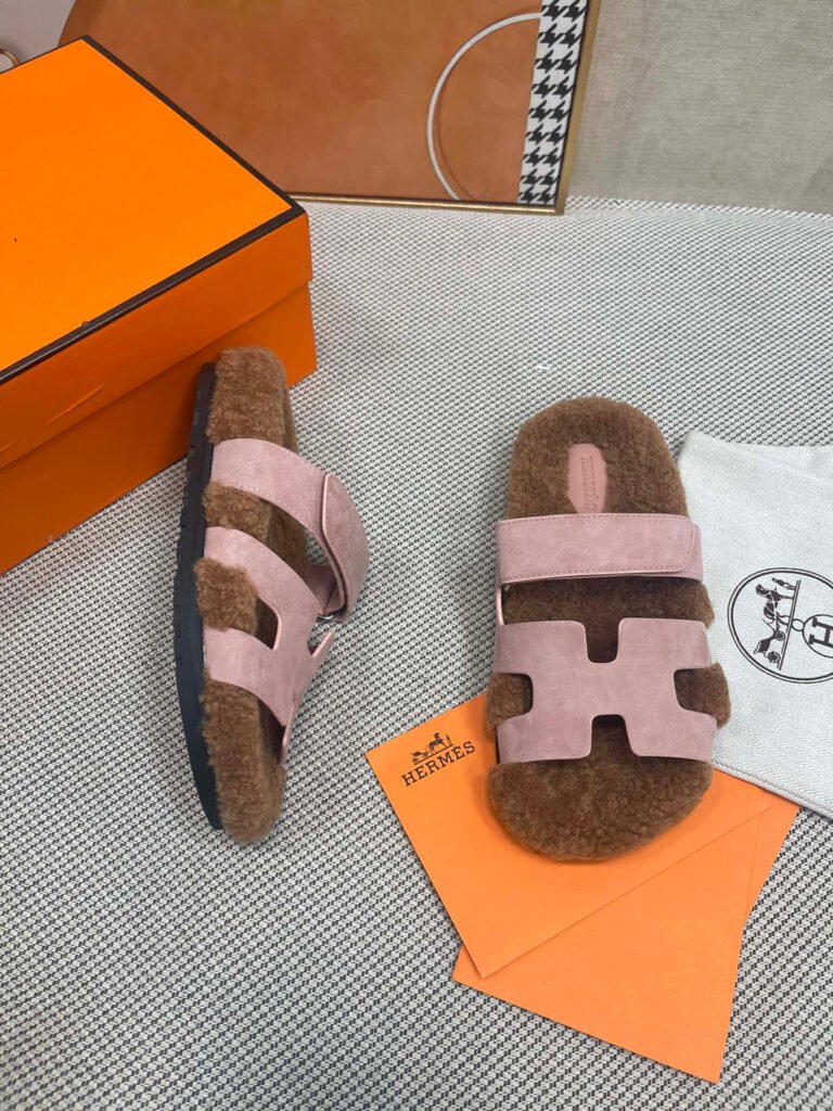 Hermès Unisex Slides detail 3