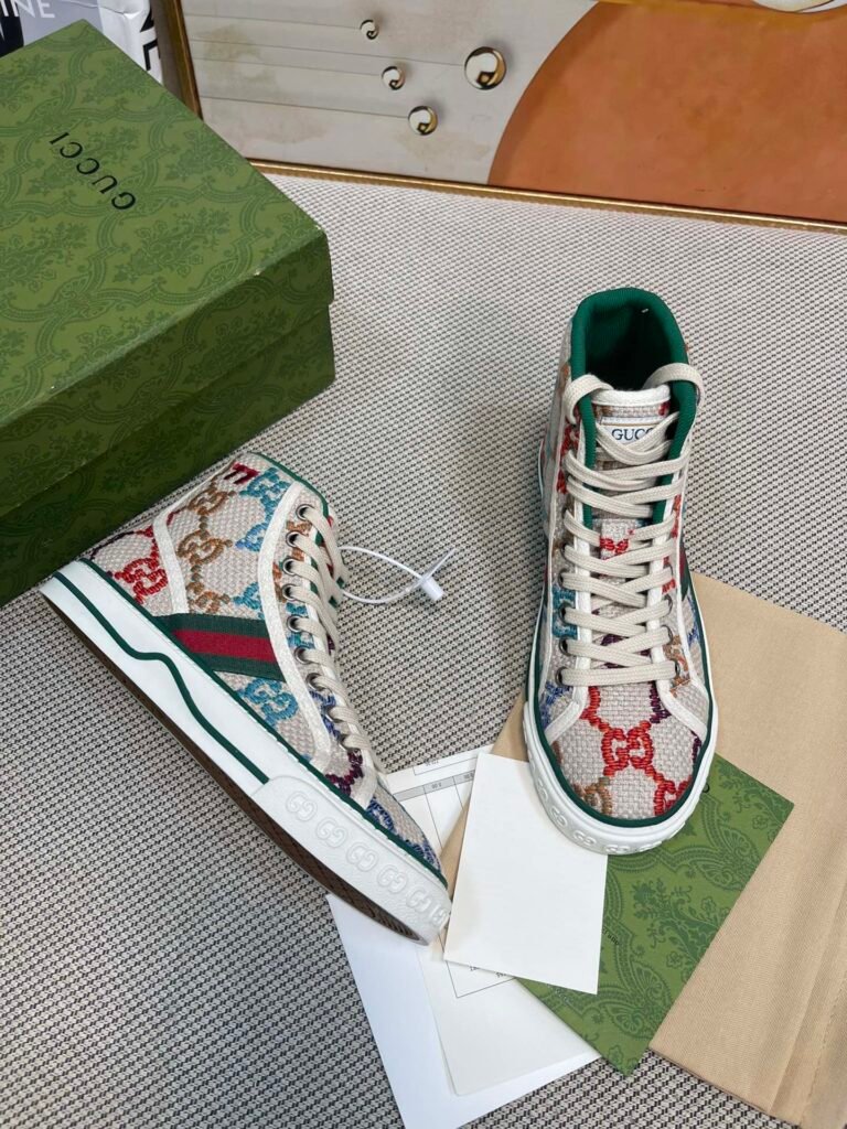 Gucci Unisex High-Top Sneakers detail 3