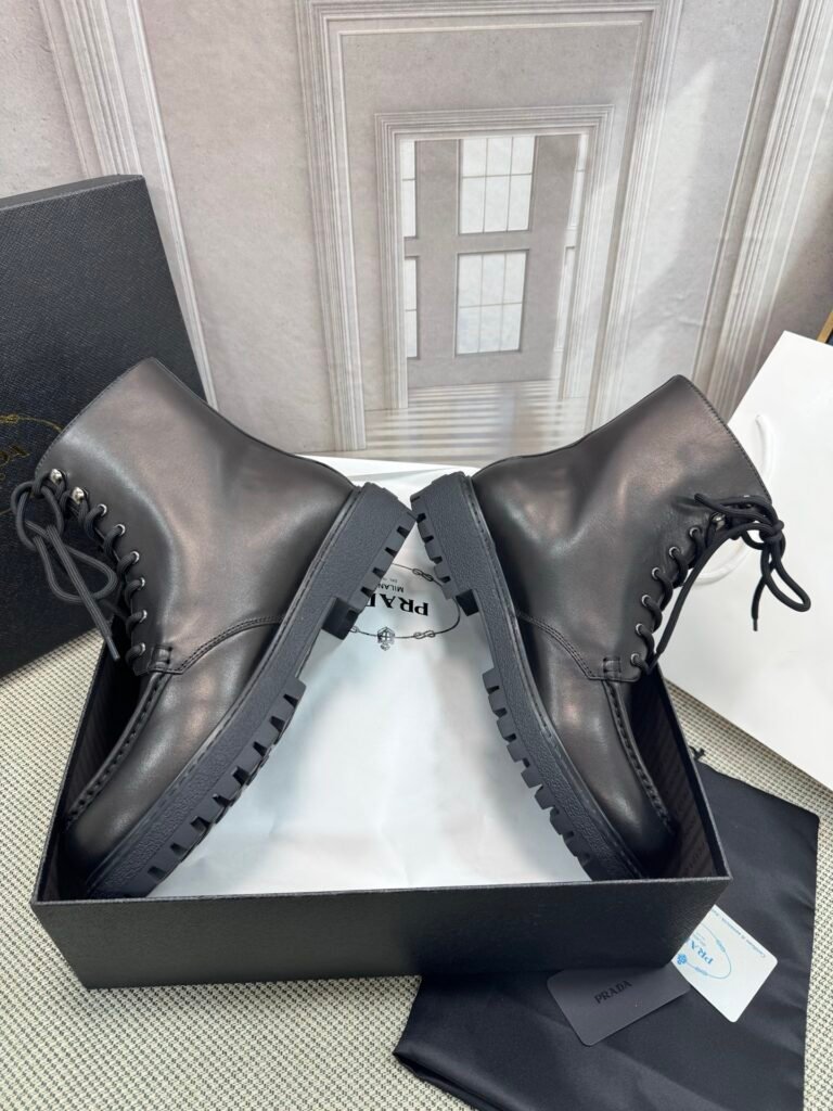 Prada Men's Ankle Boots detail image 3