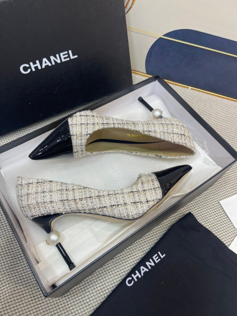 Chanel Women's Leather-Sole Shoes detail 3