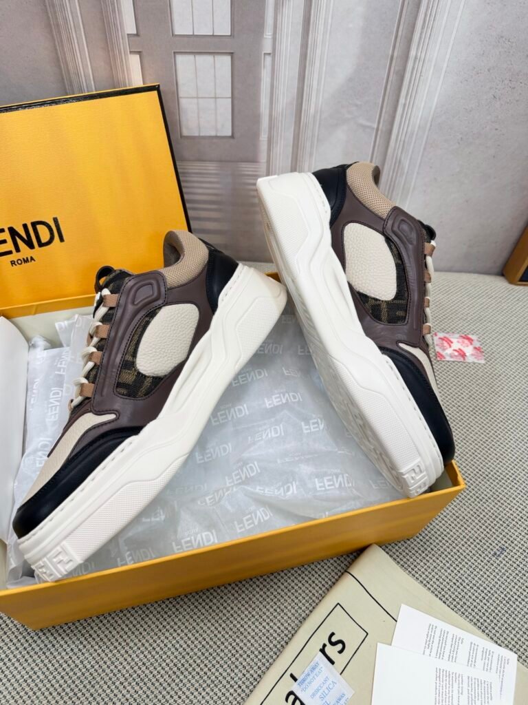 Fendi Men's Athletic Sneakers detail 3