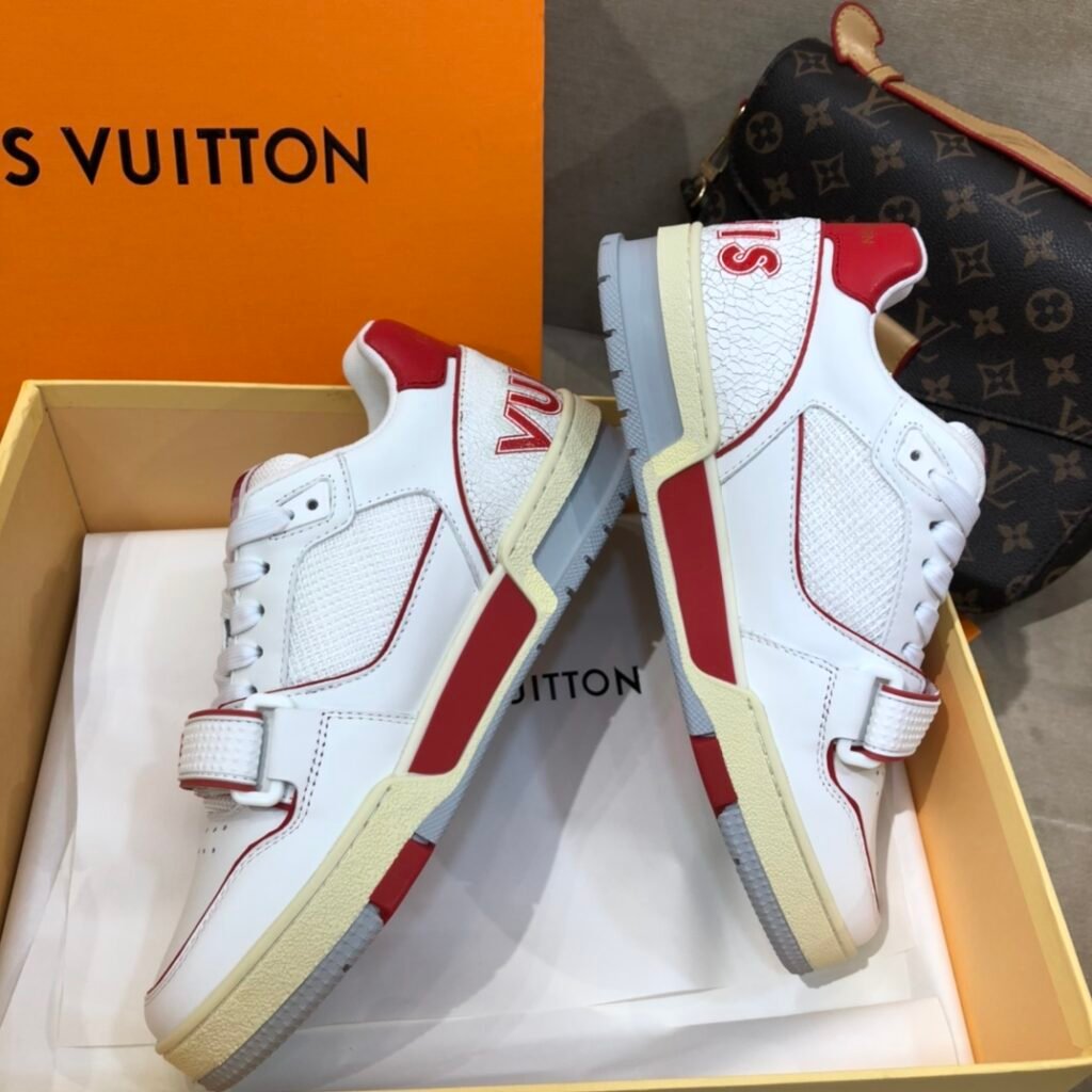 Louis Vuitton Unisex Basketball Sneakers detail 3