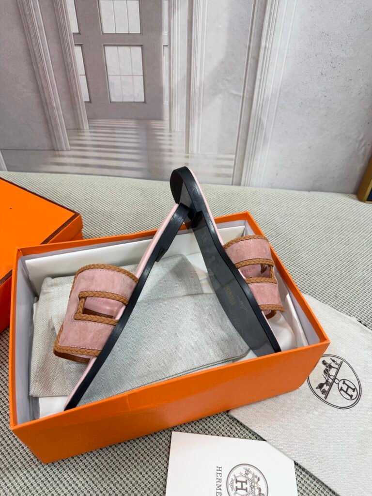 Hermès Unisex Slides detail 3