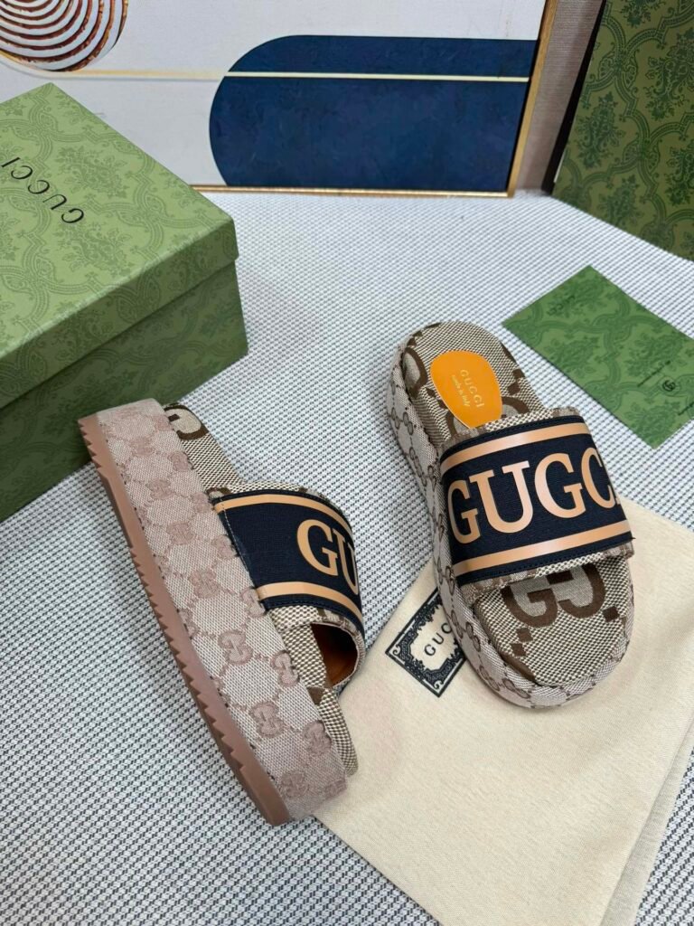 Gucci Unisex Platform Sneakers detail 3