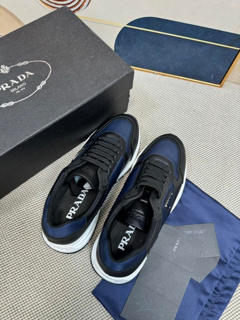 Prada Men's Athletic Sneakers detail image 3