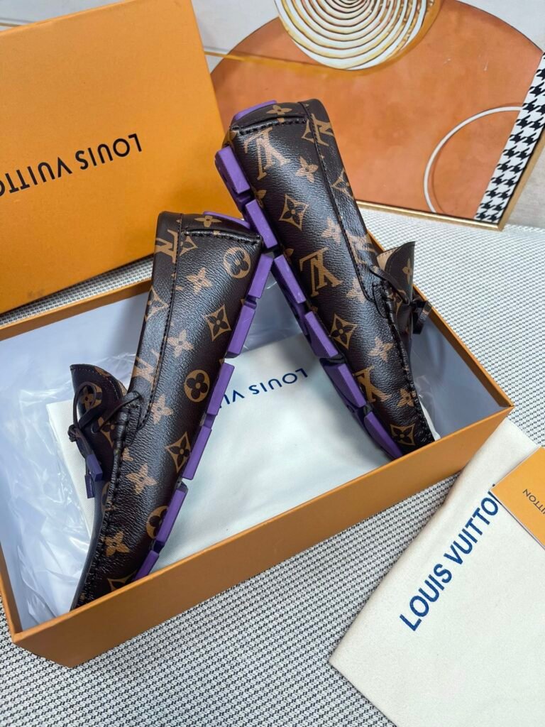 Louis Vuitton Unisex Driving Loafers detail 3