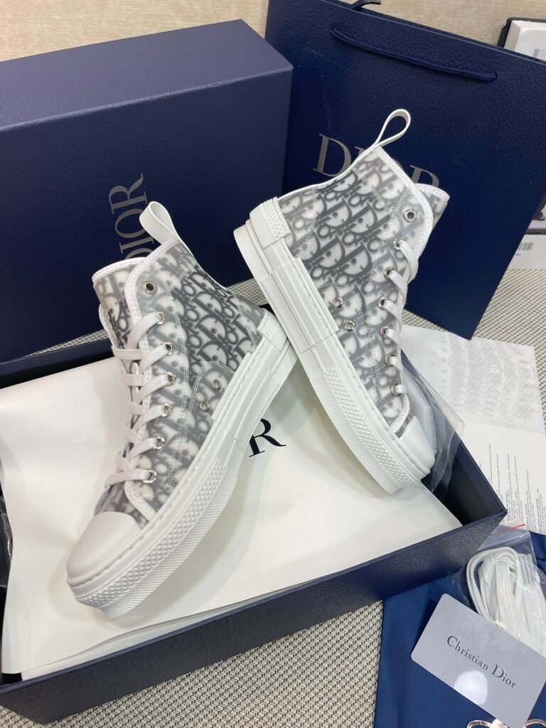 Dior Unisex High-Top Sneakers detail 3