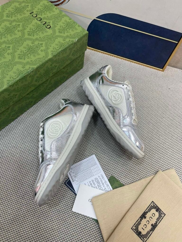Gucci Unisex Distressed Sneakers detail 3