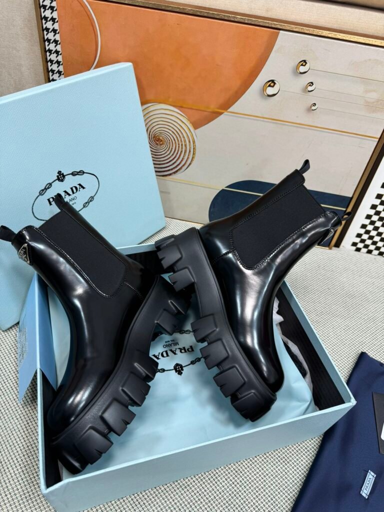 Prada Unisex Ankle Boots detail image 3