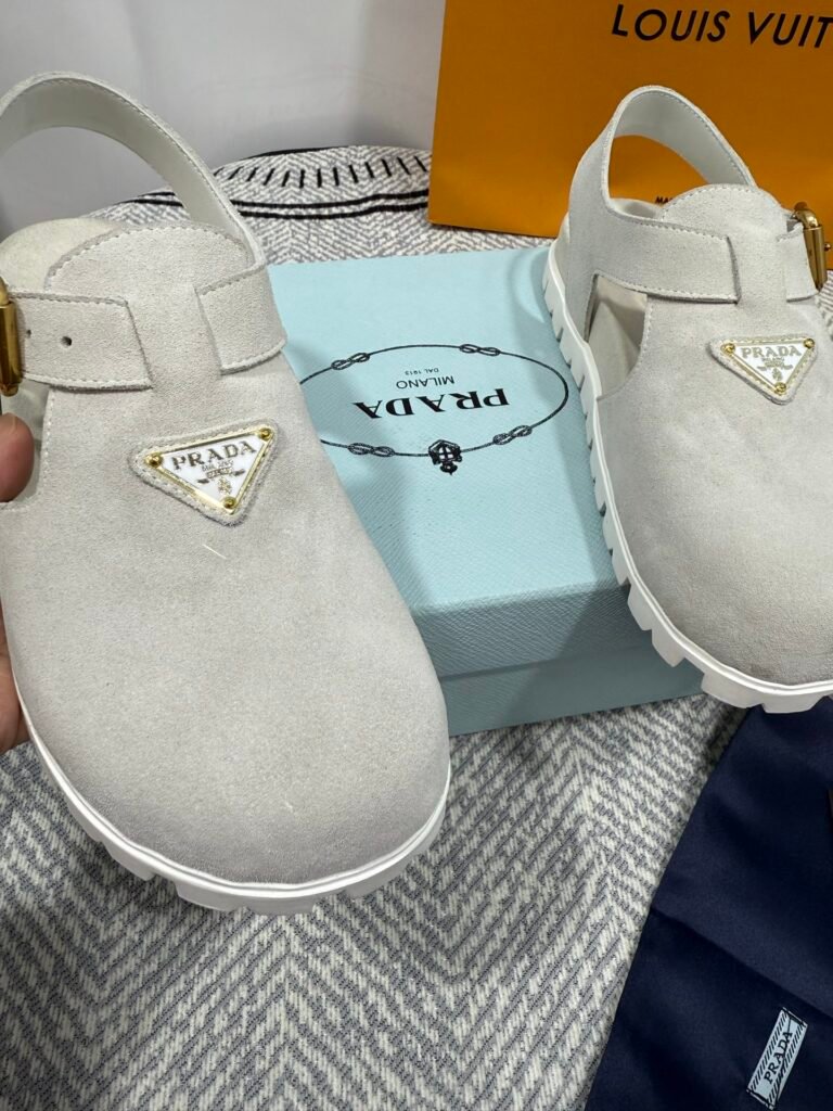 Prada Unisex Platform Sneakers detail 4