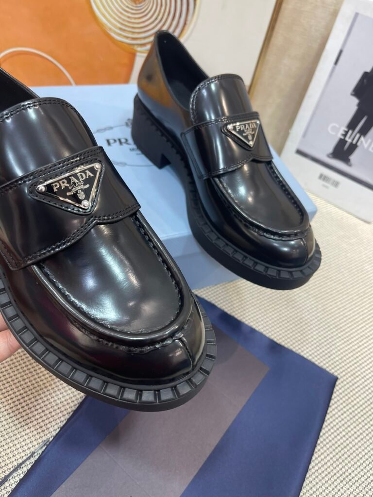 Prada Unisex Loafers detail image 4