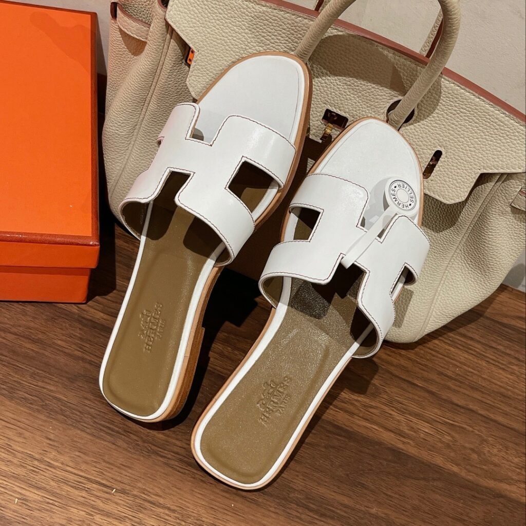 Hermès Unisex Slides detail 4