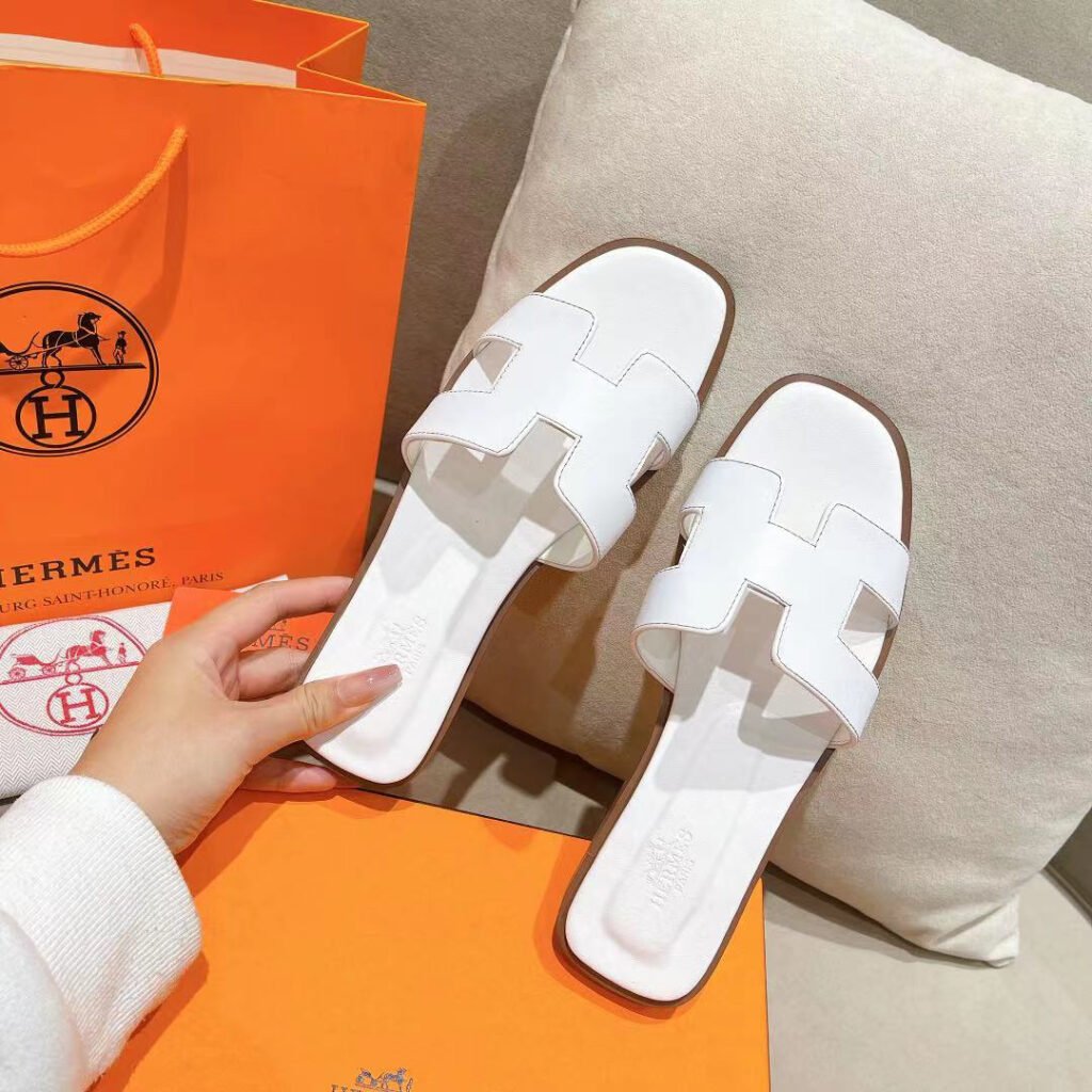 Hermès Unisex Slides detail 4