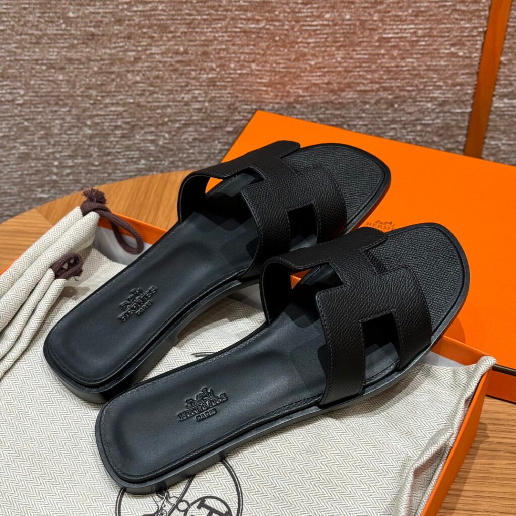 Hermès Unisex Slides detail 4