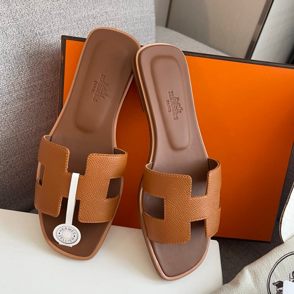 Hermès Unisex Slides detail 4
