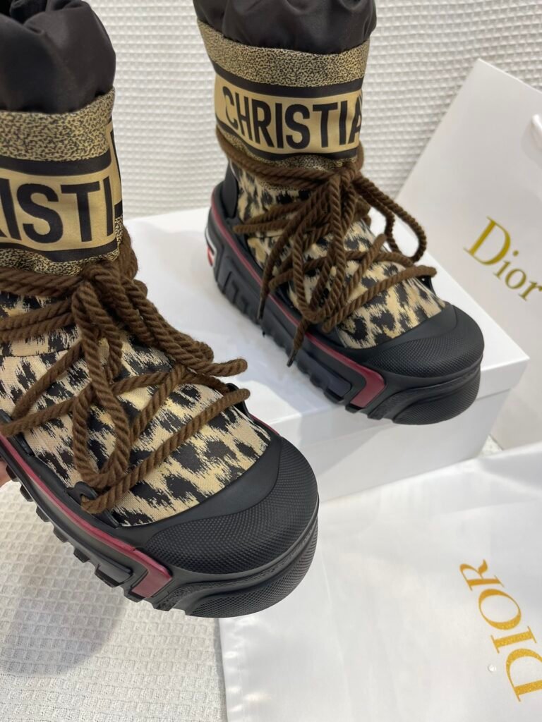 Dior Unisex Snow Boots detail 4