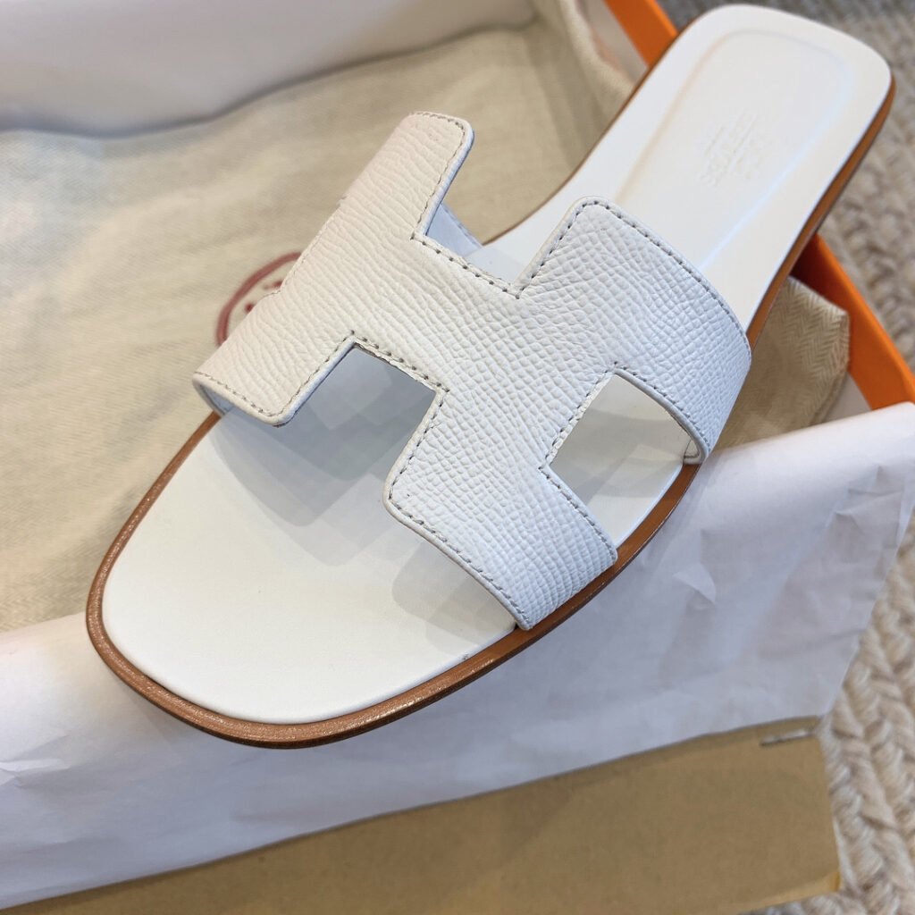 Hermès Unisex Slides detail 4