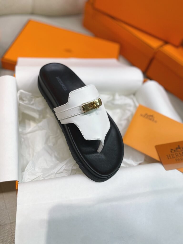 Hermès Men's Slides detail 4