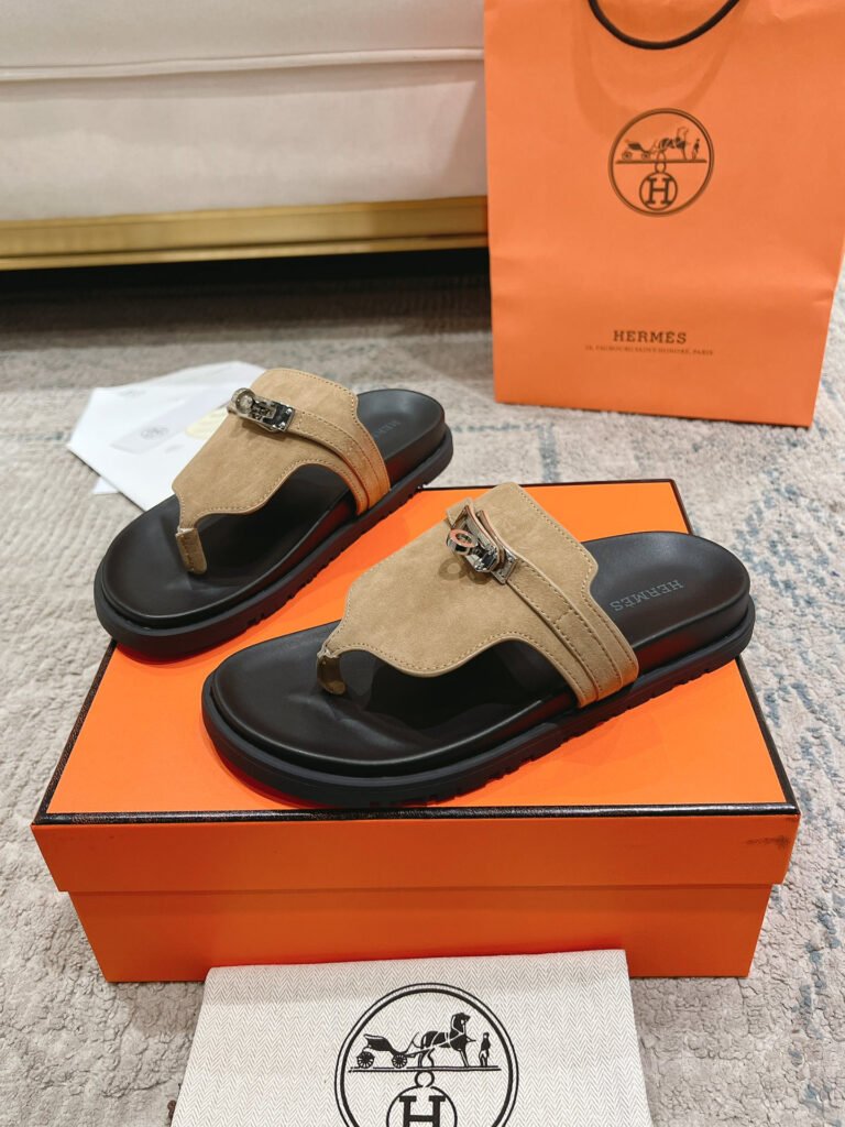 Hermès Men's Slides detail 4