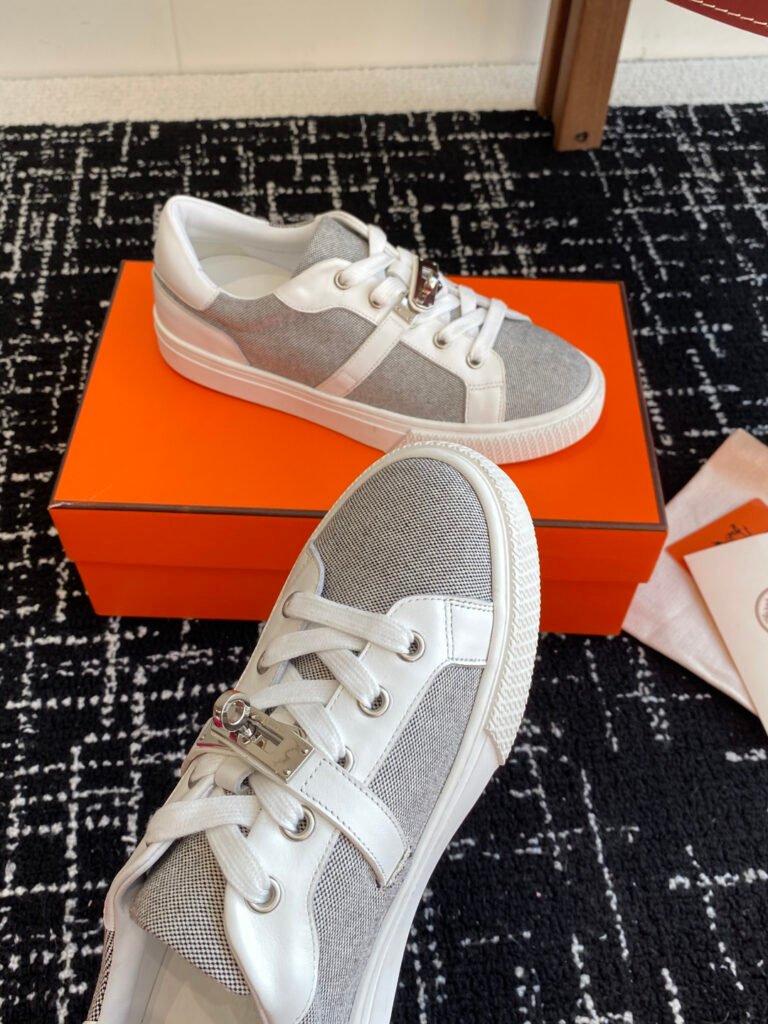 Hermès Unisex Platform Sneakers detail 4