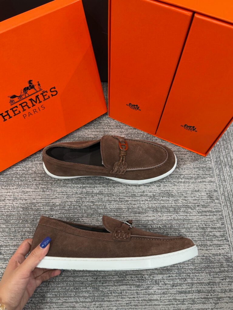 Hermès Unisex Loafers detail 4